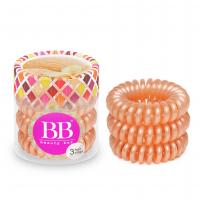 Beauty Bar Hair Rings beige - Beauty Bar резинка для волос с цвете "Бежевый"